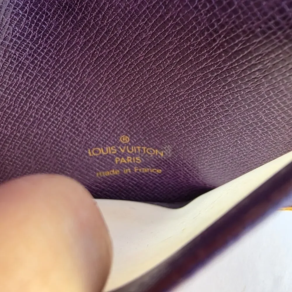 Louis Vuitton Yellow Epi ID Credit‎ Card Holder SP0030